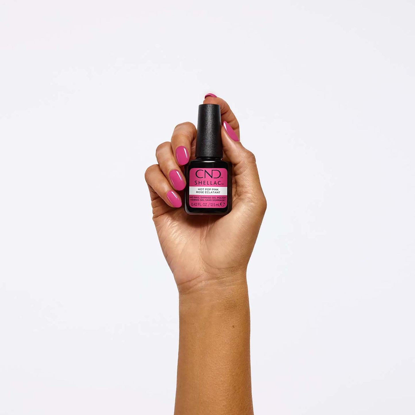 CND Shellac HOT POP PINK #121 0.42 oz 02052