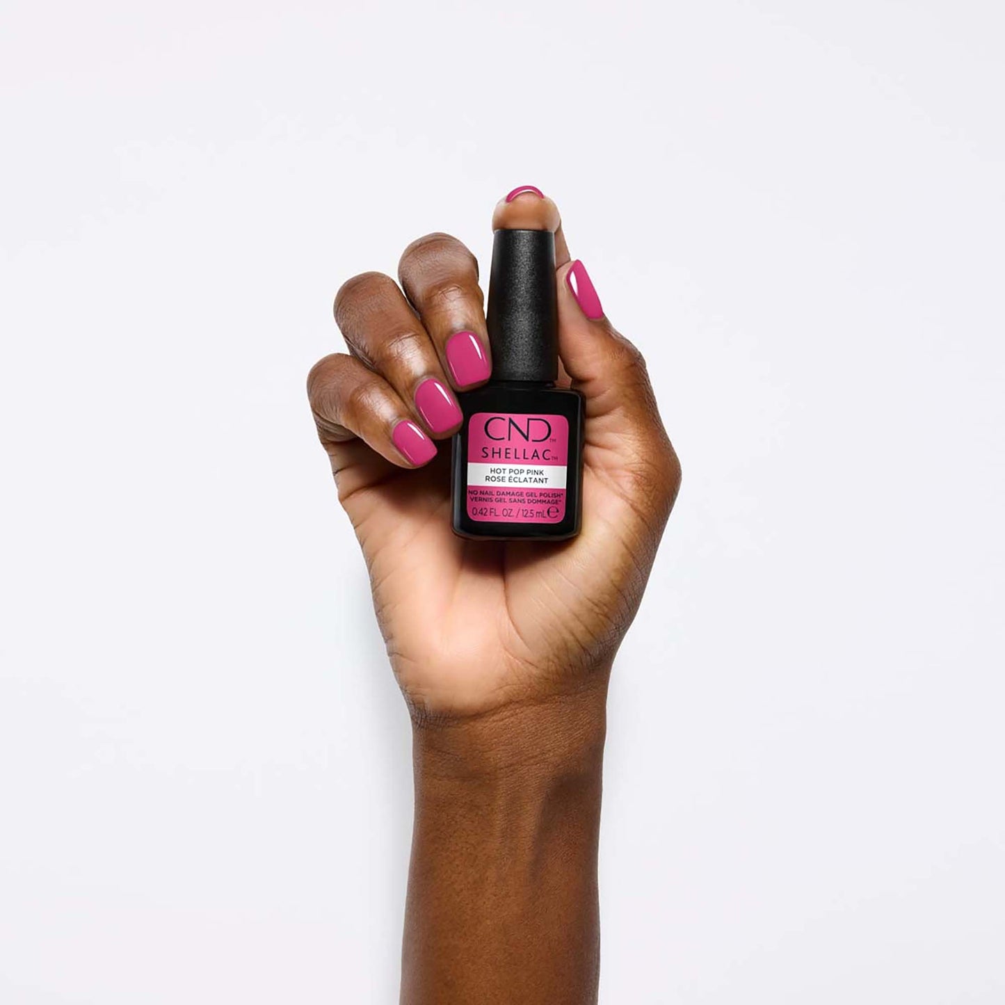 CND Shellac HOT POP PINK #121 0.42 oz 02052