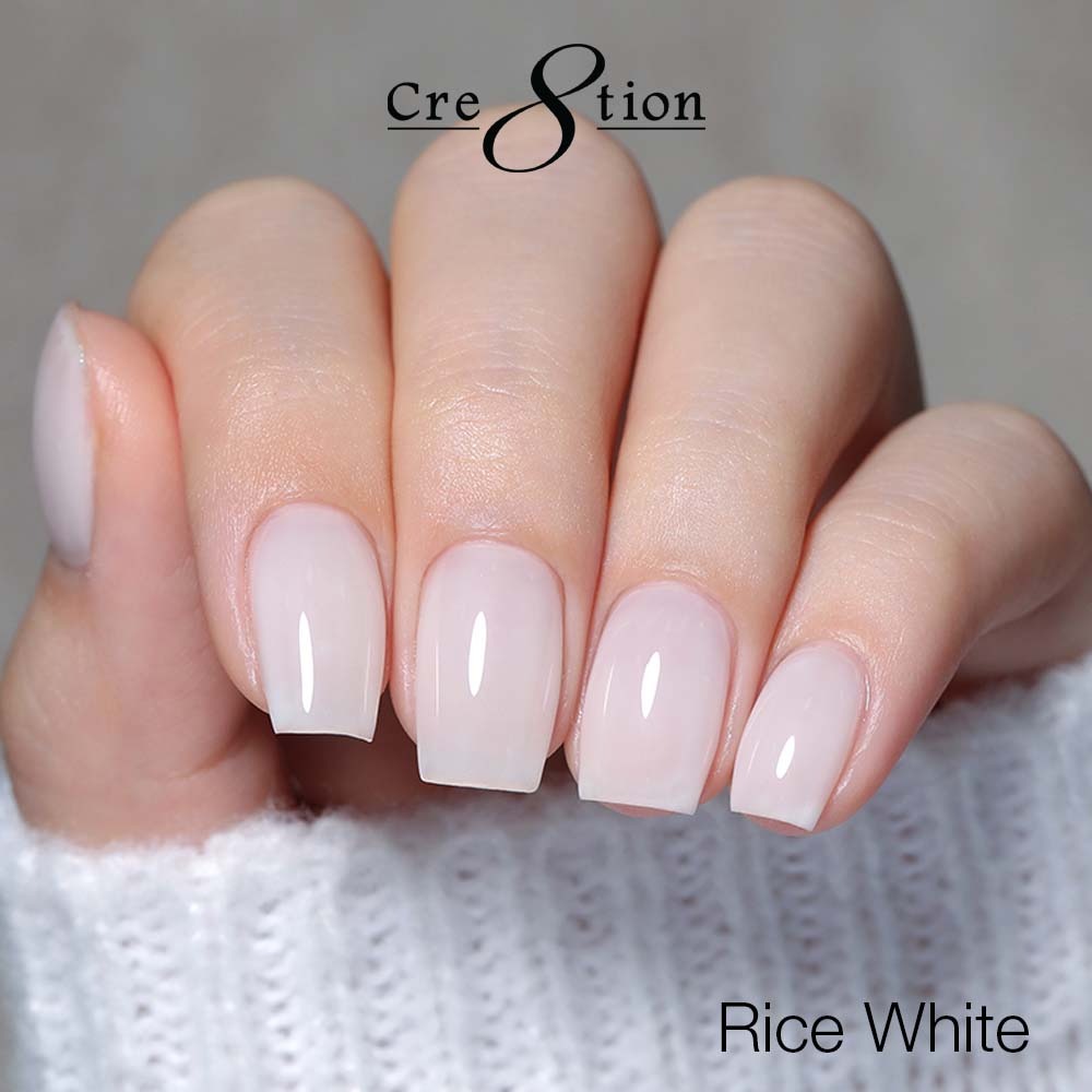 Cre8tion Gelcolor Rice White 0.5 oz 0916-3704 03423