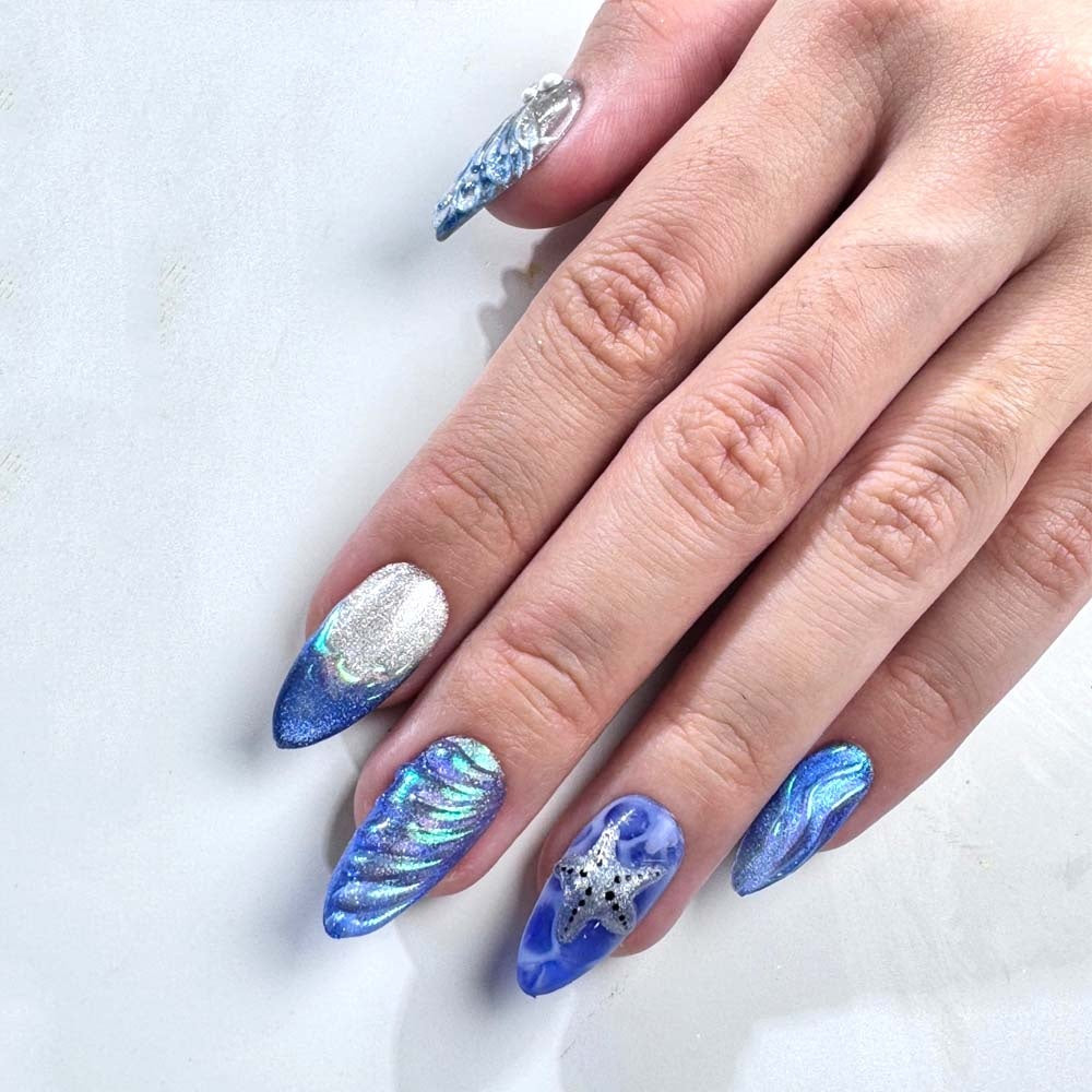 Cre8tion Nail Art 3D Line Gel  0.5 oz - White 0916-3242
