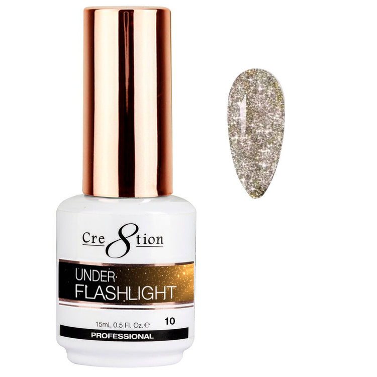 Cre8tion Under Flashlight Soak Off Gel 0.5 oz 10 3612