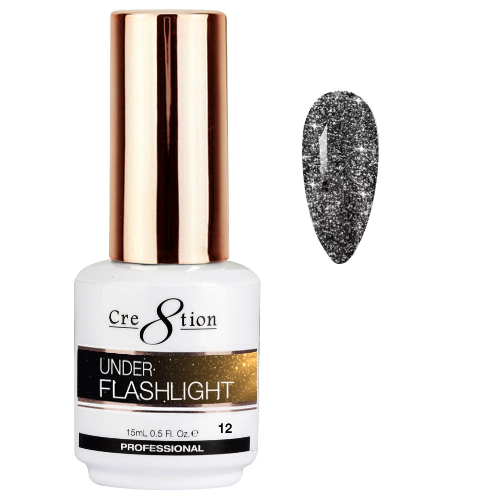 Cre8tion Under Flashlight Soak Off Gel 0.5 oz 12 3613