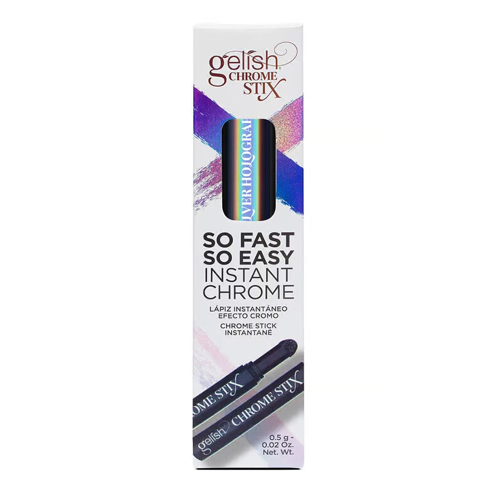Gelish Chrome Stix 0.5 g/0.02 oz Silver Holographic 1168195
