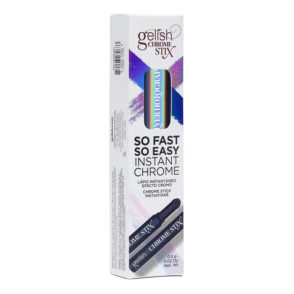 Gelish Chrome Stix 0.5 g/0.02 oz Silver Holographic 1168195