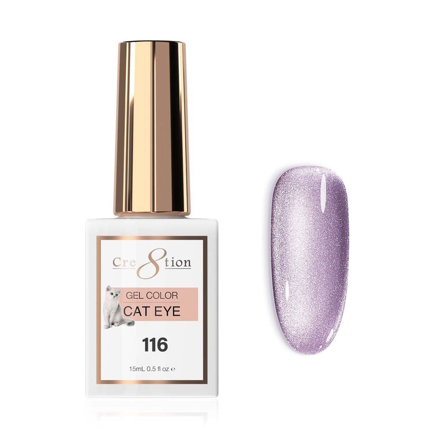 Cre8tion Soak Off Cat Eye Gel #116 0916-3632