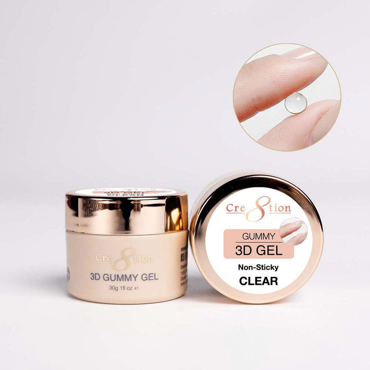 Cre8tion Gummy 3D Gel Non-Sticky Clear 0916-1057