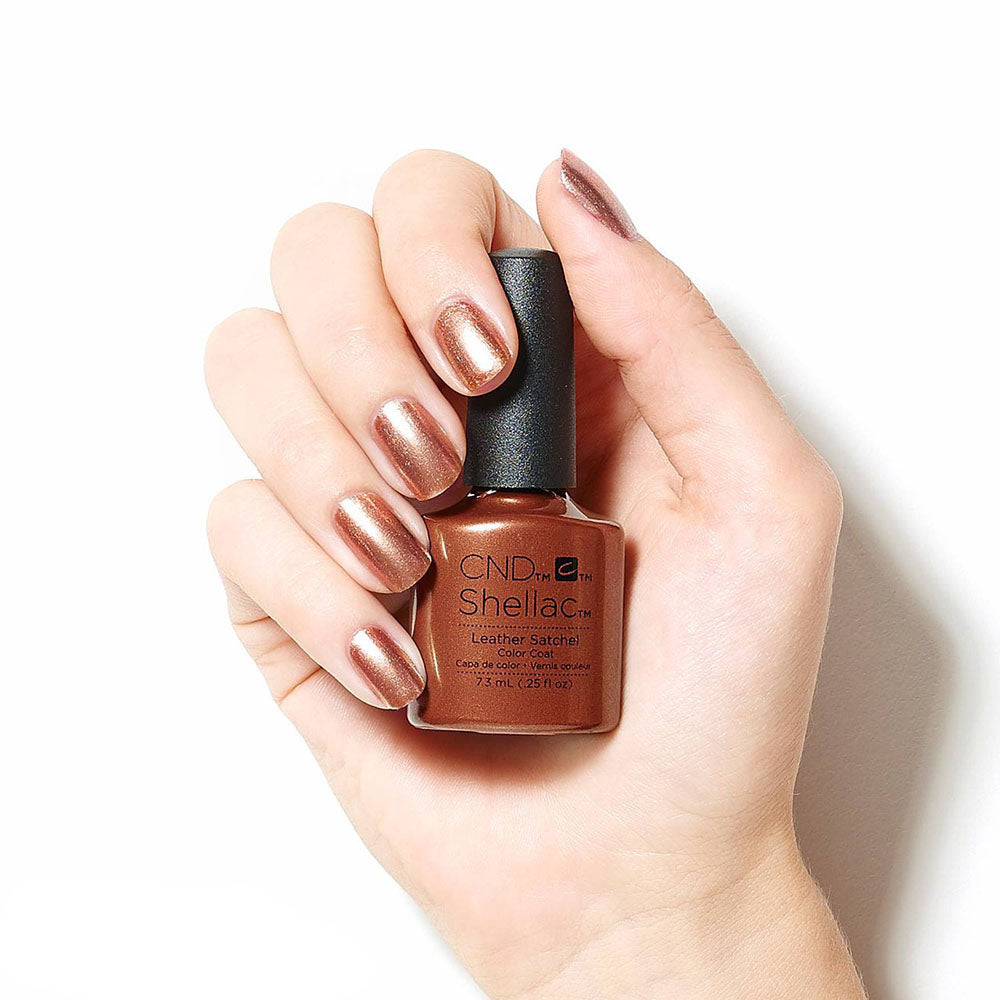 CND Shellac Leather Satchel 0.25 fl oz / 7.3 ml - 91253