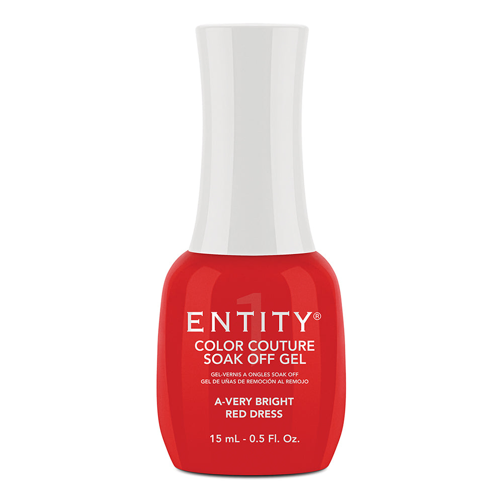 Entity Color Couture Gel.5oz - A-Very Bright Red Dress 01690
