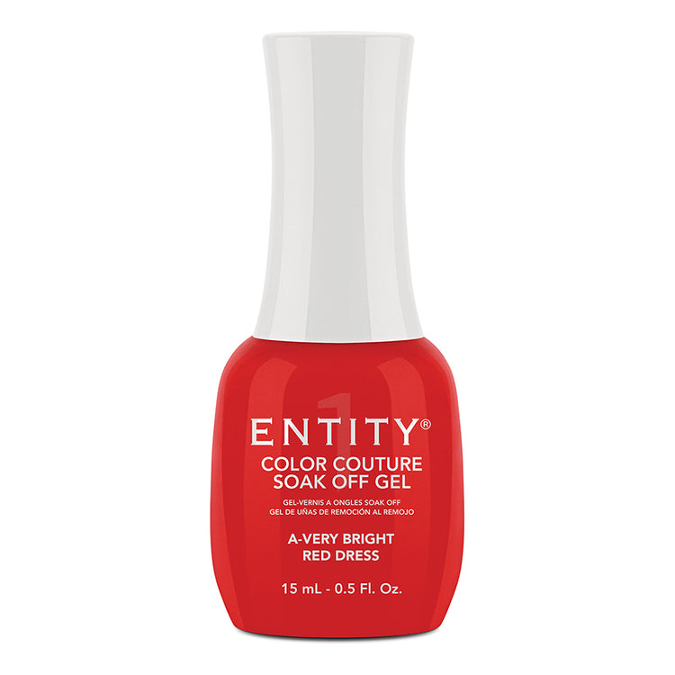 Entity Color Couture Gel.5oz - A-Very Bright Red Dress 01690