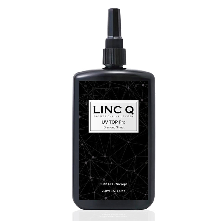 Linc Q UV Top Coat Pro 8.5 fl oz - Diamond Shine 21196