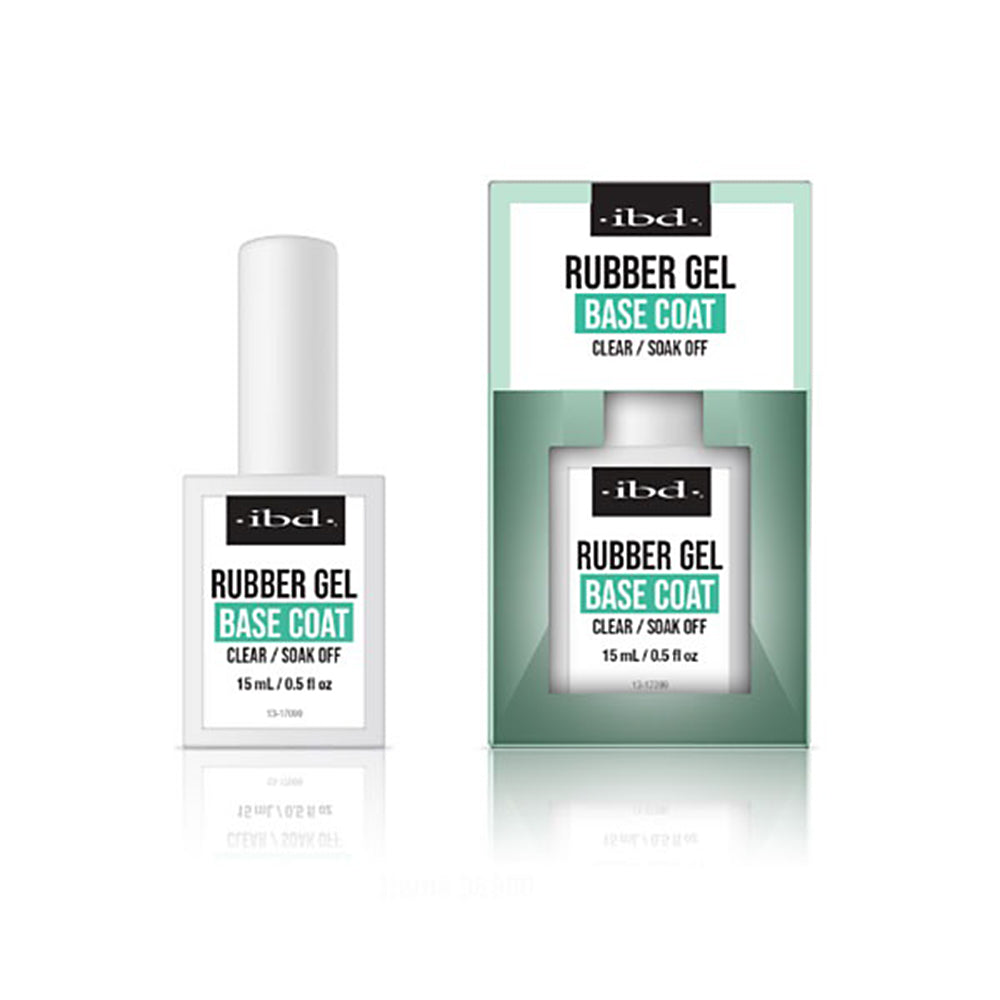 IBD Soak Off Rubber Gel Base Coat Transparent 15ml/0.5 oz 36900