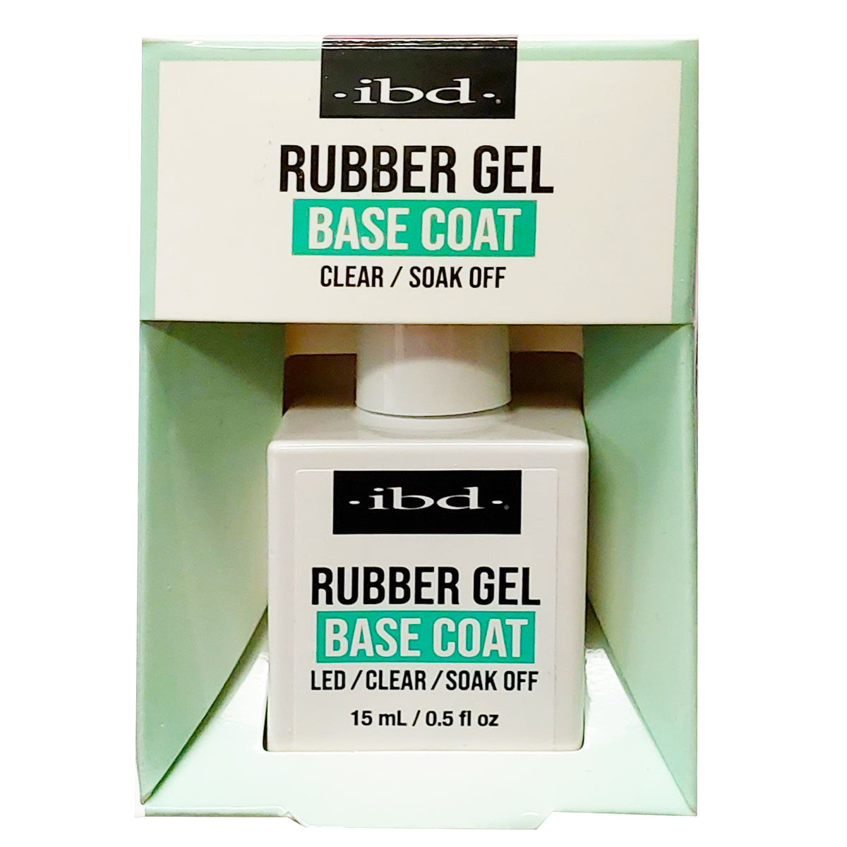 IBD Soak Off Rubber Gel Base Coat Transparent 15ml/0.5 oz 36900