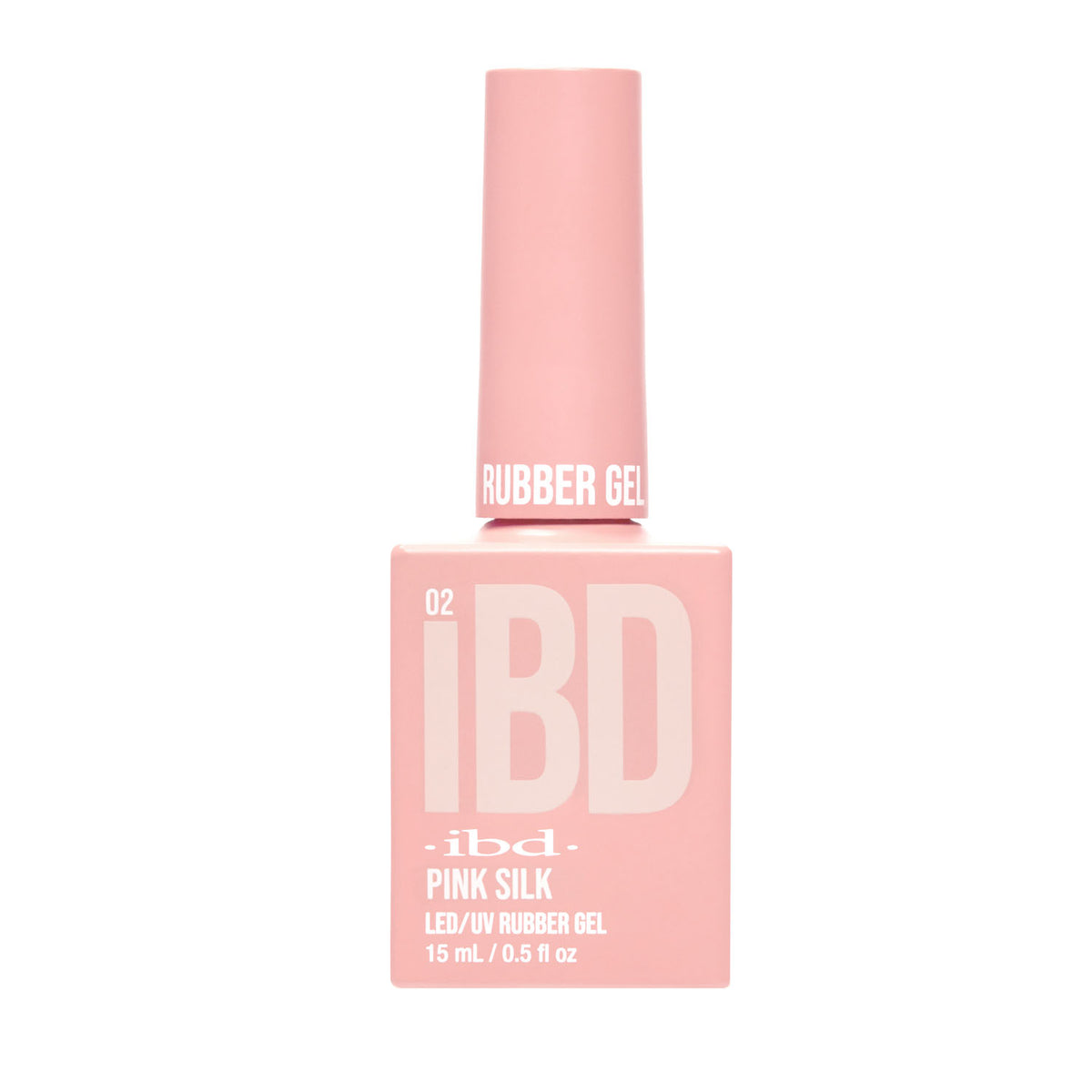 IBD LED/UV Rubber Gel 0.5 oz - Pink Silk 37708