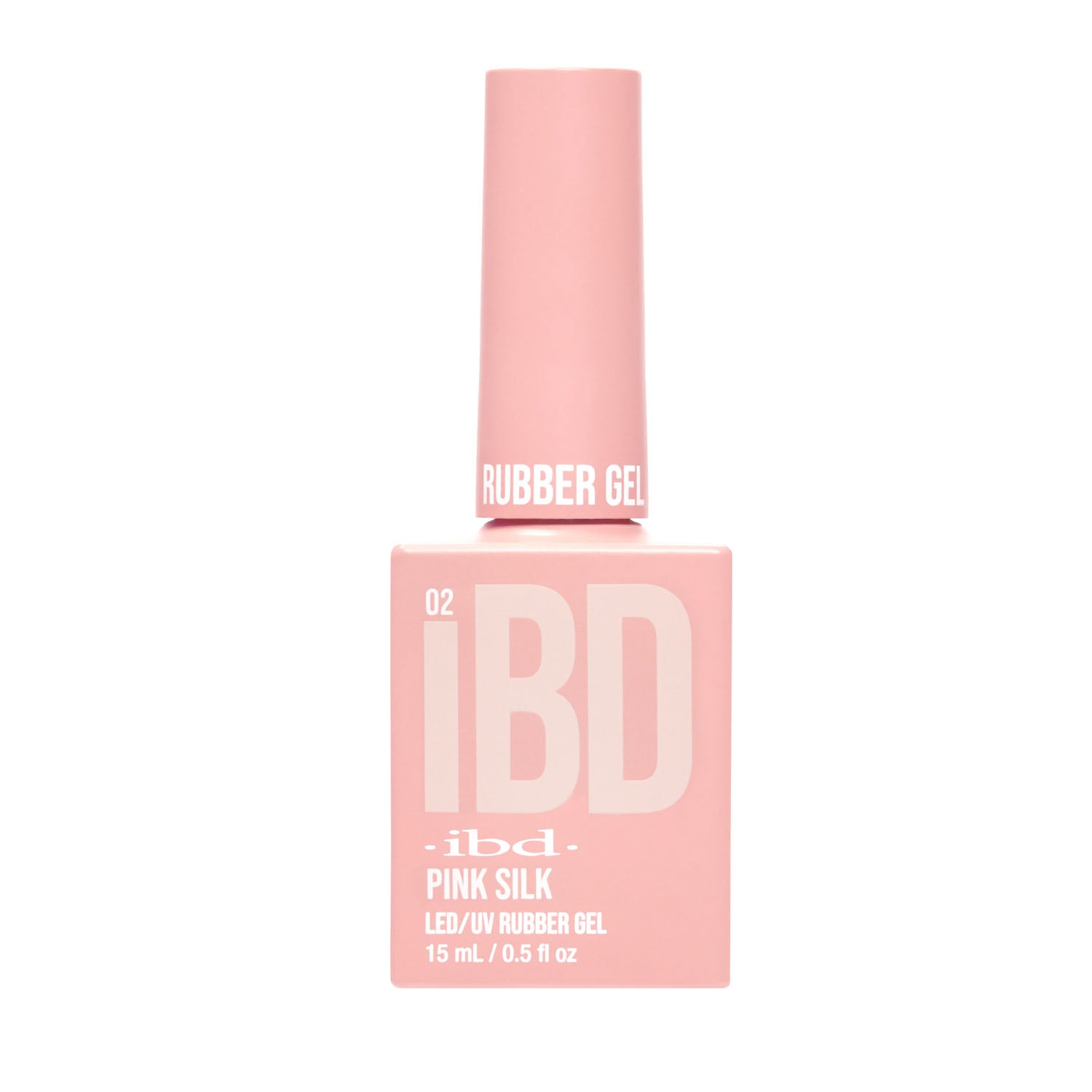IBD LED/UV Rubber Gel 0.5 oz - Pink Silk 37708
