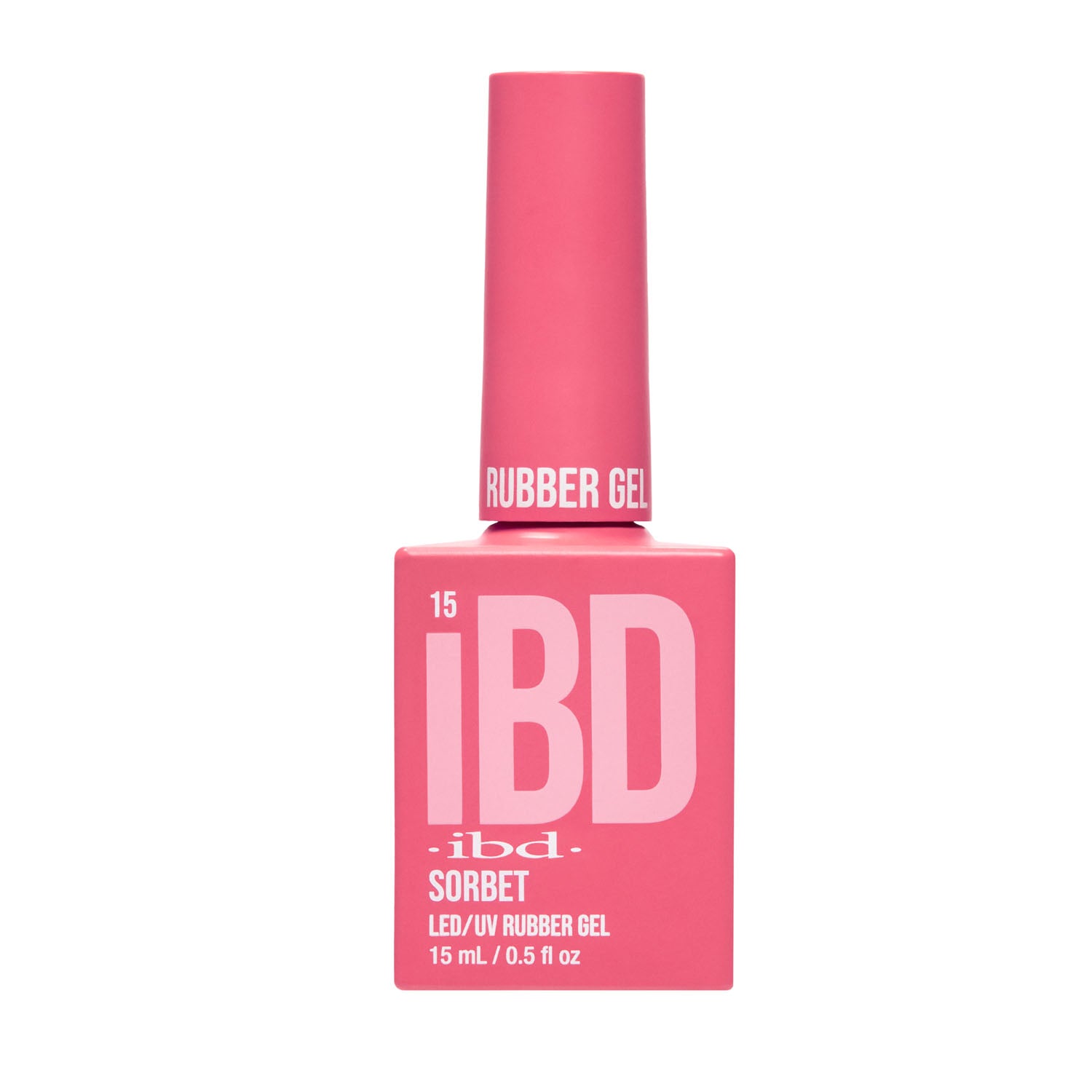 IBD LED/UV Rubber Gel 0.5 oz - Sorbet 37721
