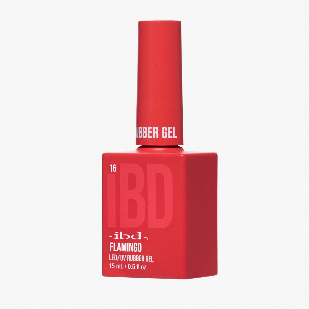 IBD LED/UV Rubber Gel 0.5 oz - Flamingo 37722