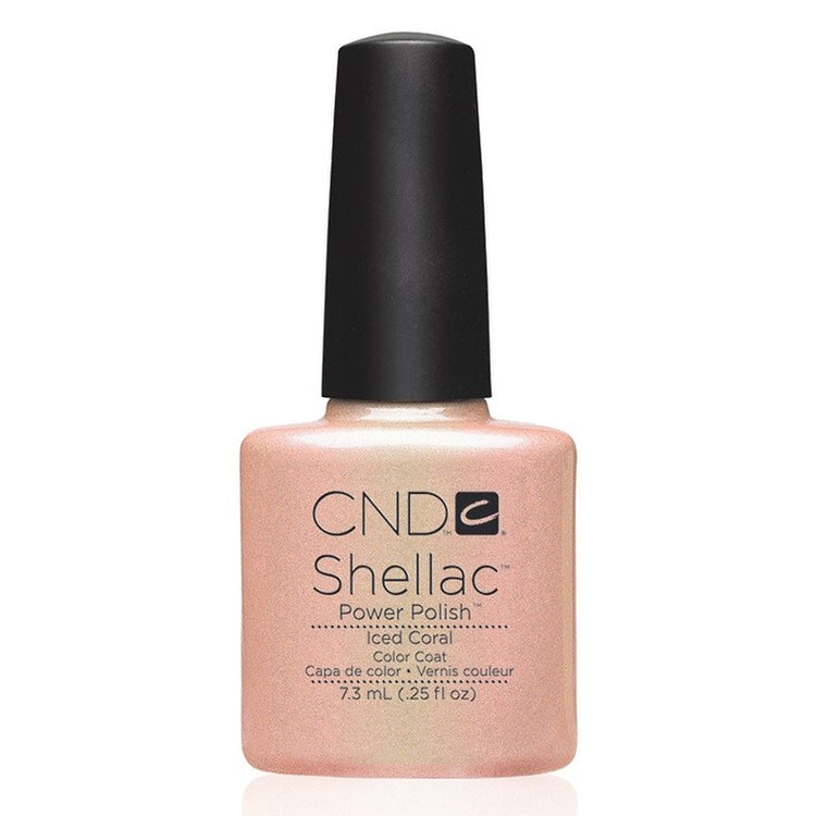 CND Shellac Iced Coral .25 fl oz 40517