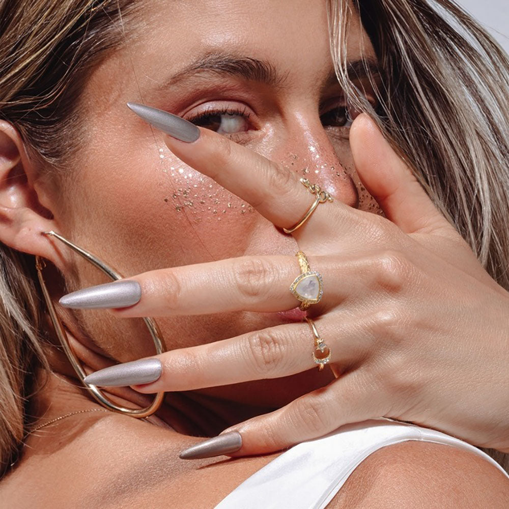 Apres Astral Pearlescent Glow Gel Couleur - Smudged P10