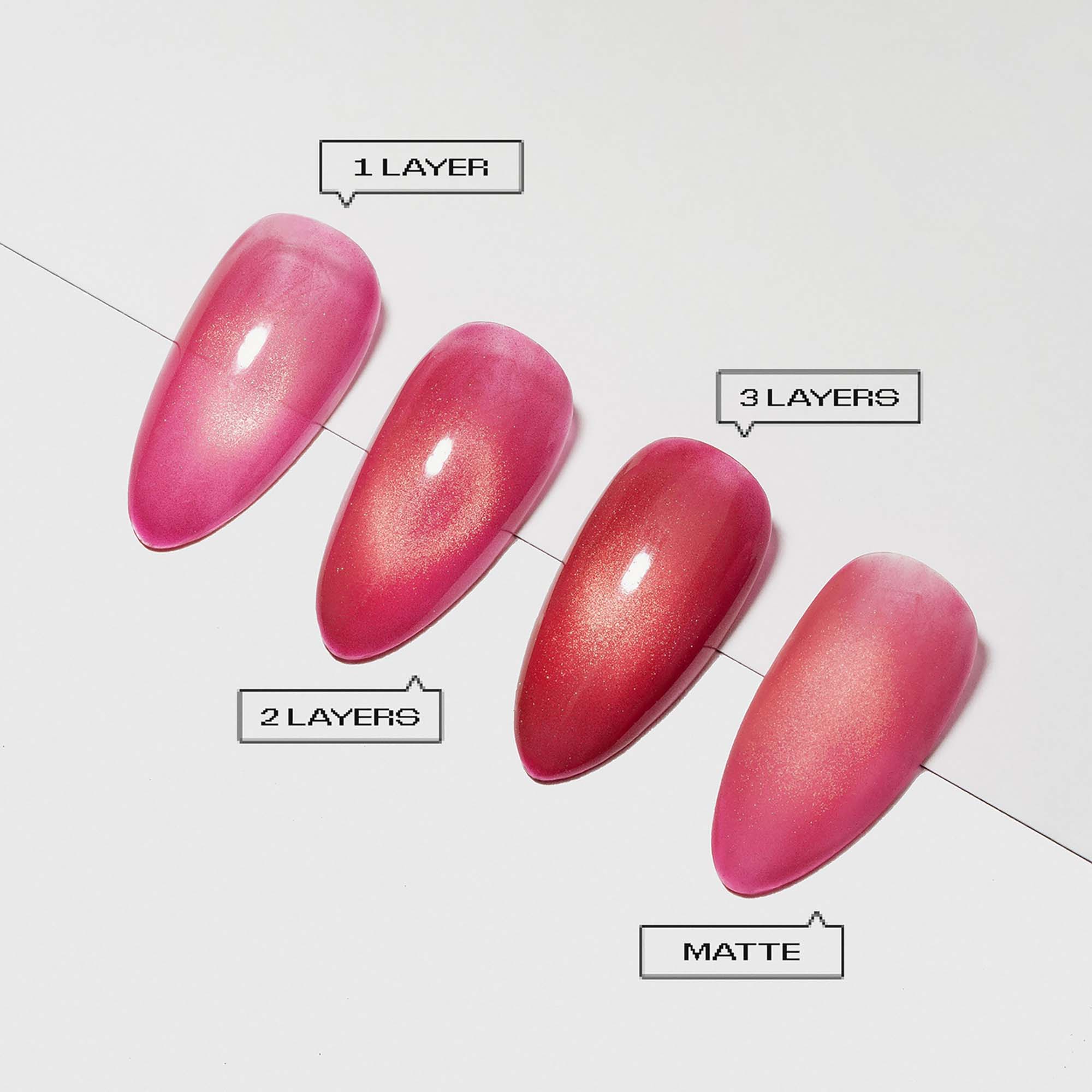 Apres Hema Free Gel Couleur 10 ml - Dual Cherry GCHFCE25