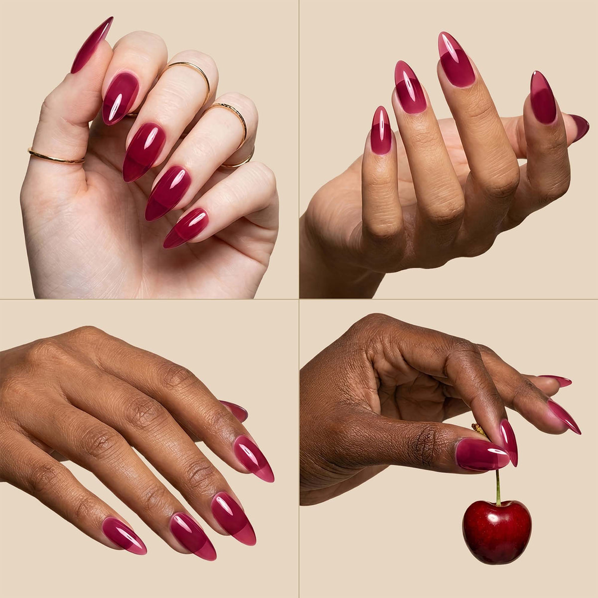 Apres HEMA/TPO/TMPTA-Free Gel Couleur - Midnight Sangria J21