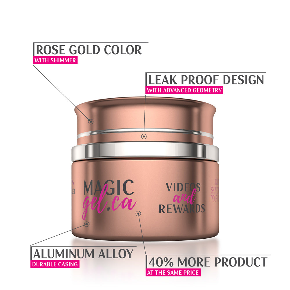 Magic Gel Paints - Pink Rose #224 5ml 46989