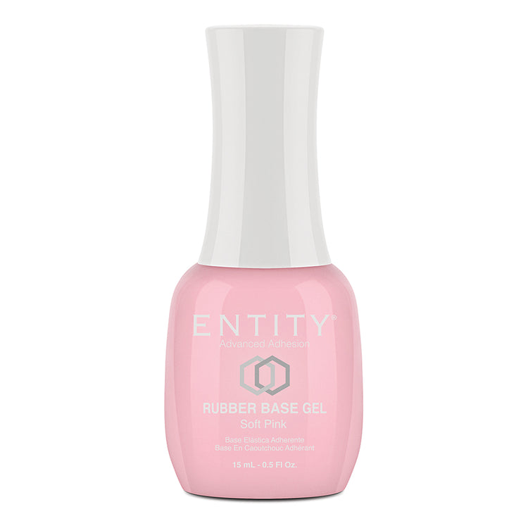 Entity Rubber Base Gel 15ml/0.5 oz Soft Pink 5110002/55442