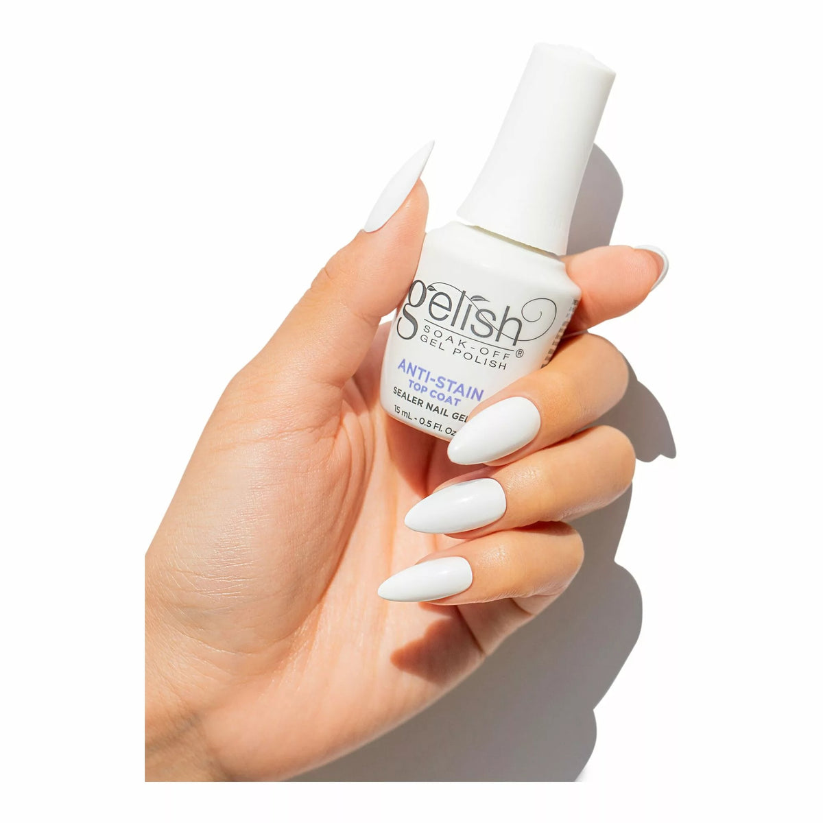 Gelish HEMA Anti-Stain Gel Top Coat 0.5 fl oz/15ml 1148130