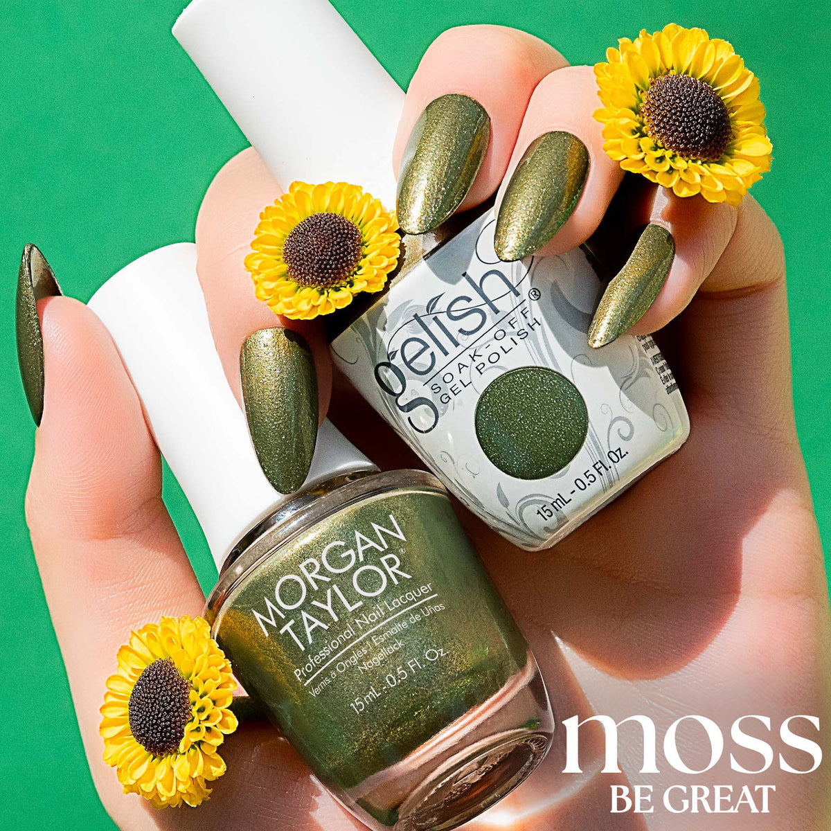 Gelish HEMA/TPO-Free 0.5 fl oz - Moss Be Great 1110602