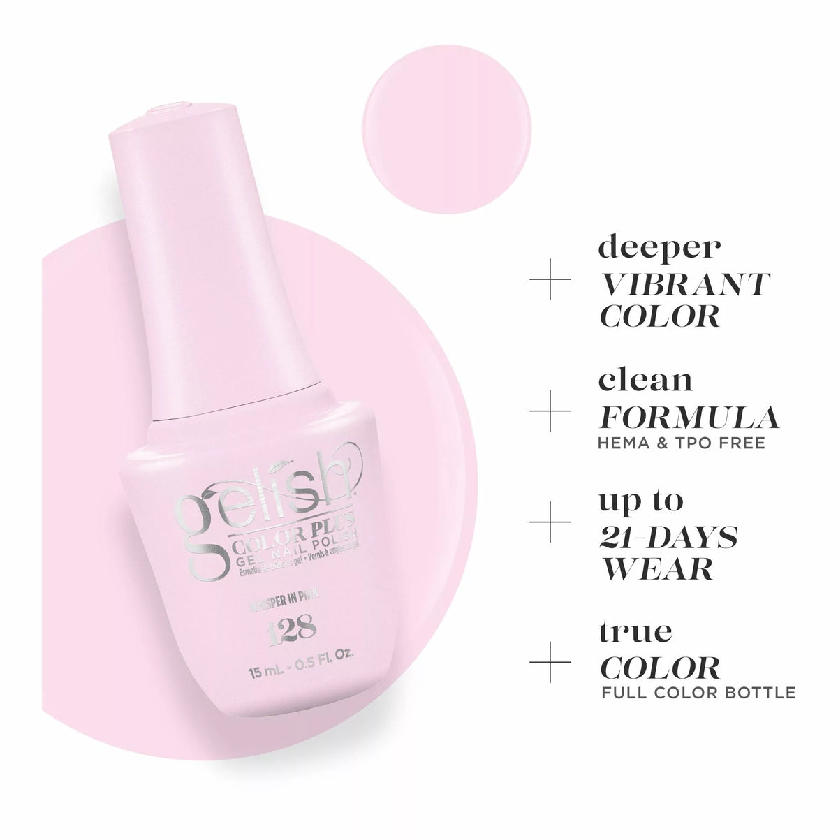 Gelish 15ml - Whisper In Pink - 1510128