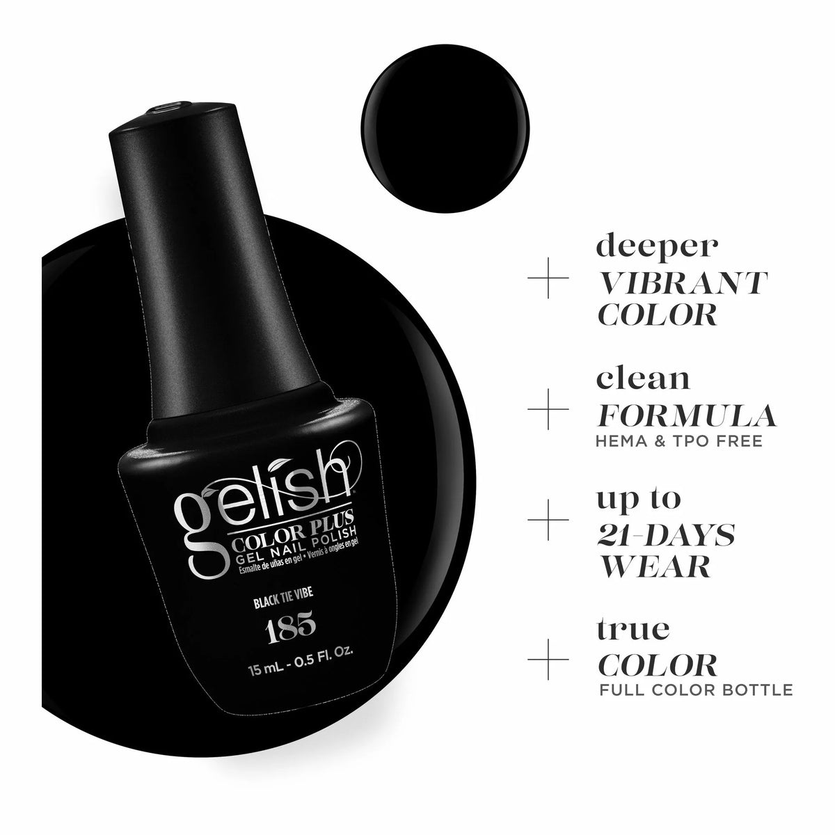 Gelish 15ml - Black Tie Vibe - 1510185