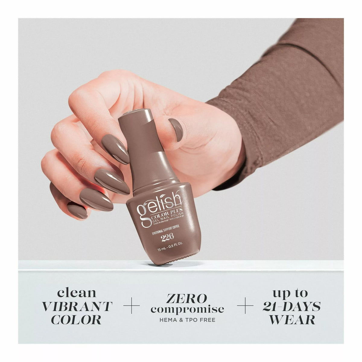 Gelish 15ml - Emotional Support Coffee - 1510226