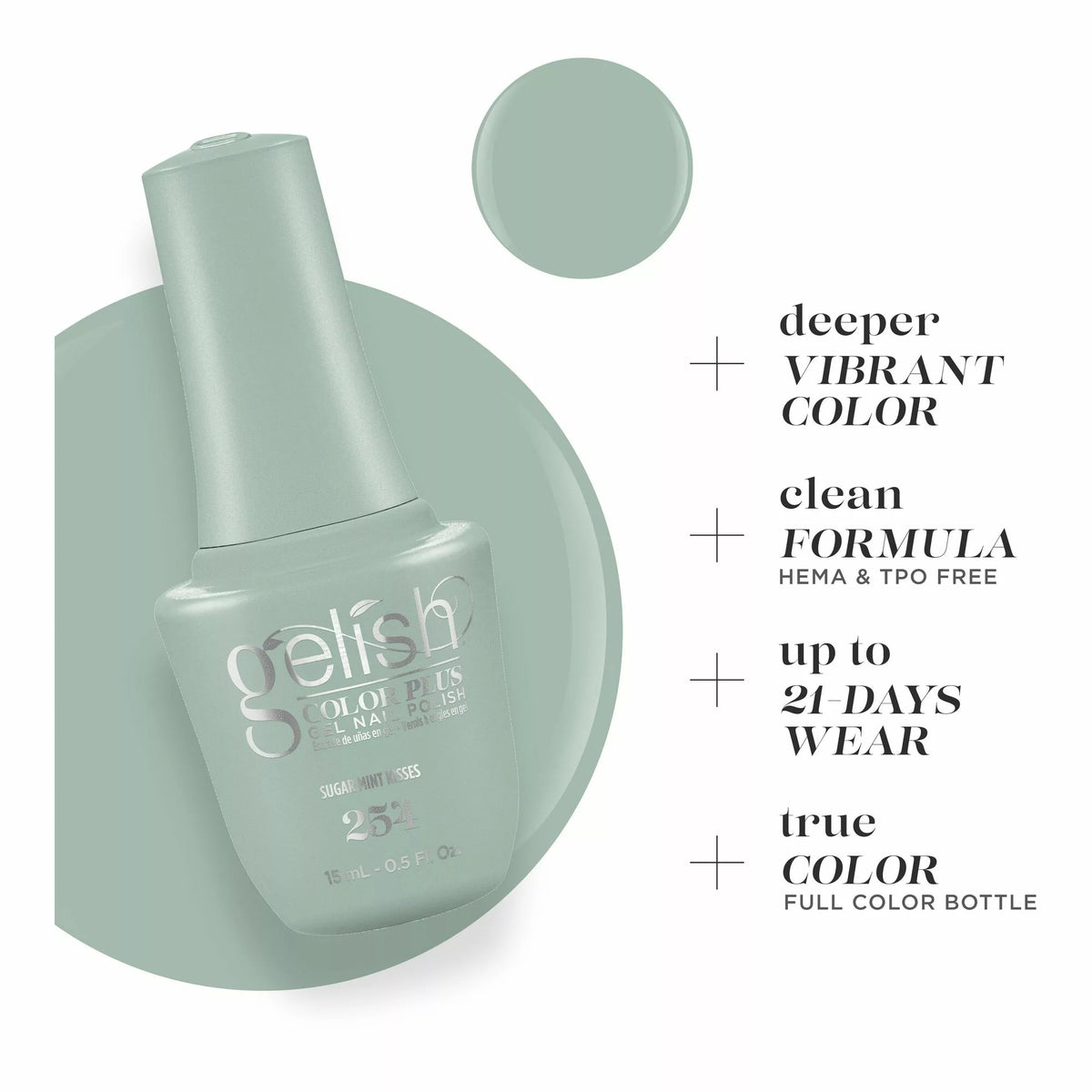 Gelish 15ml - Sugar Mint Kisses - 1510254