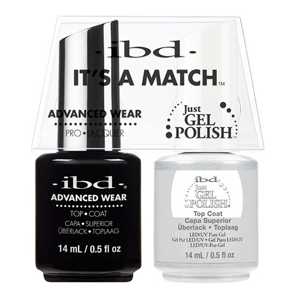 IBD Just Gel Polish It's A Match - Top Coat #65464