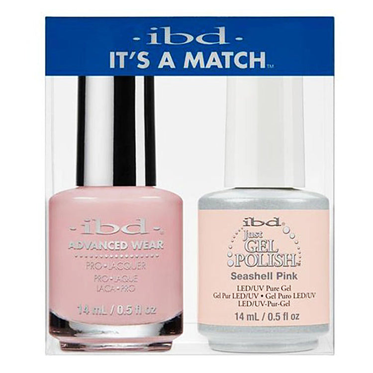 IBD Just Gel Polish It's A Match - Seashell Pink #65477