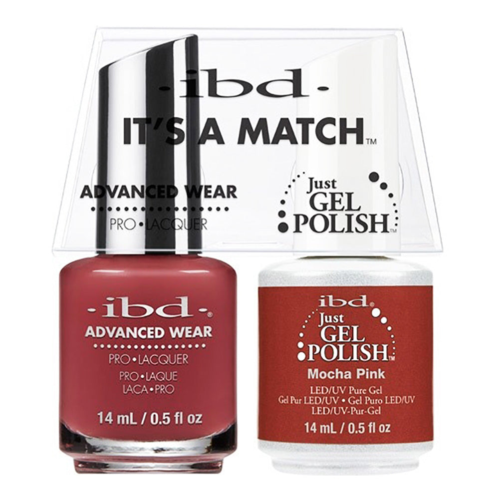 IBD Just Gel Polish It's A Match - Mocha Pink #65502