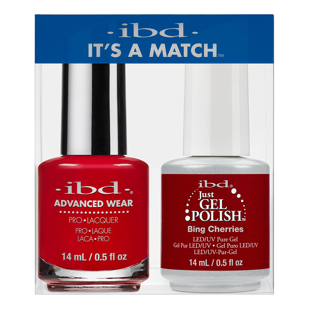 IBD Just Gel Polish It's A Match - Bing Cherries 145BD/79842