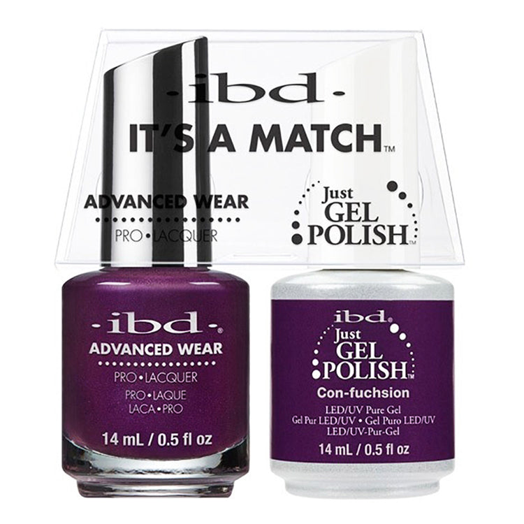 IBD Just Gel Polish It's A Match - Con-Fuchsion #65531