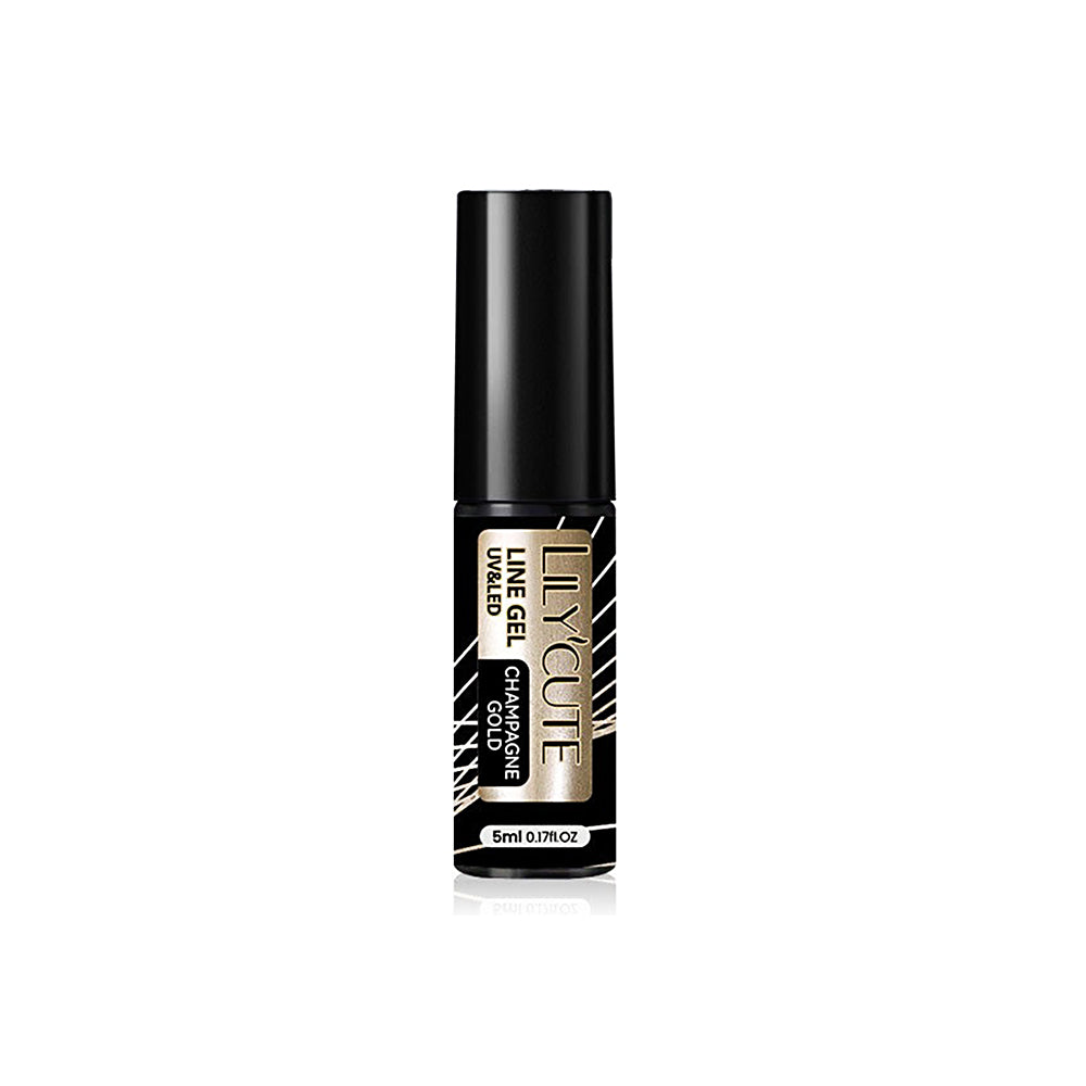 Gel Art UV&LED Metallic Line Gel Champagne Gold 5ml 56567-2