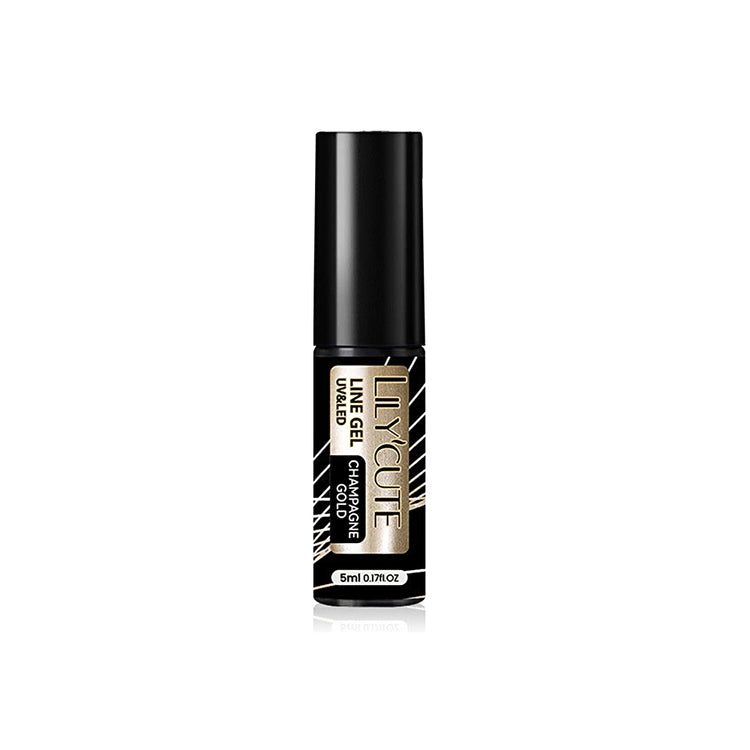 Gel Art UV&LED Metallic Line Gel Champagne Gold 5ml 56567-2