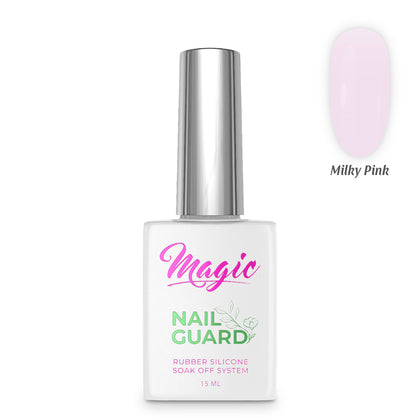 Magic NailGuard Top Coat 15ml - Milky Pink M02205 75389