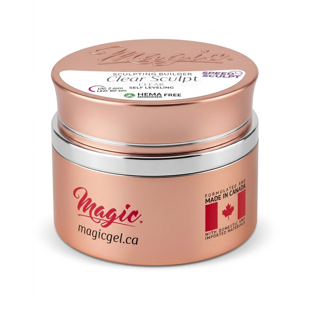 Gel đắp Magic Builder SpeedSculpt 60ml – Clear Sculpt M02022