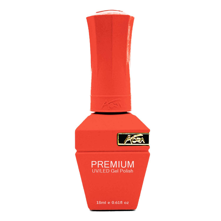 Aora Premium UV/LED Gel Polish 0.61oz Hearts on Fire #54