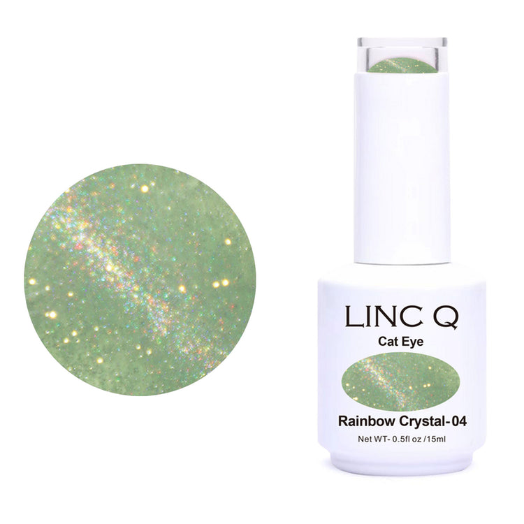 Linc Q Rainbow Crystal Cat Eye Gel 0.5 fl oz #04 89488