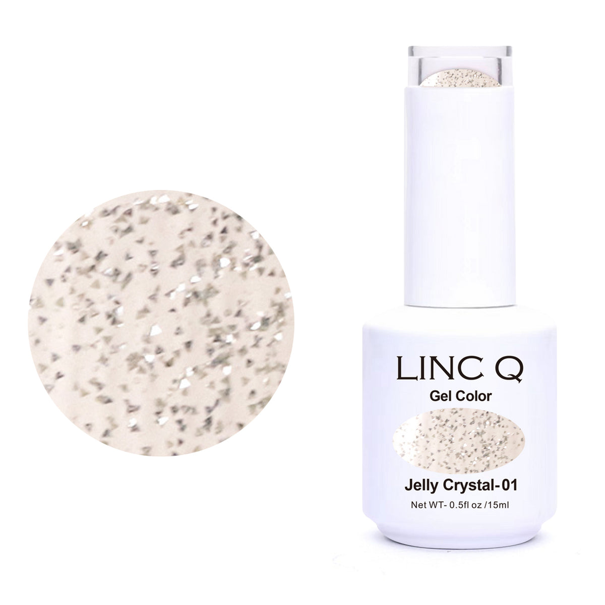 Linc Q Jelly Crystal Gel Màu 0.5 fl oz #01 89552