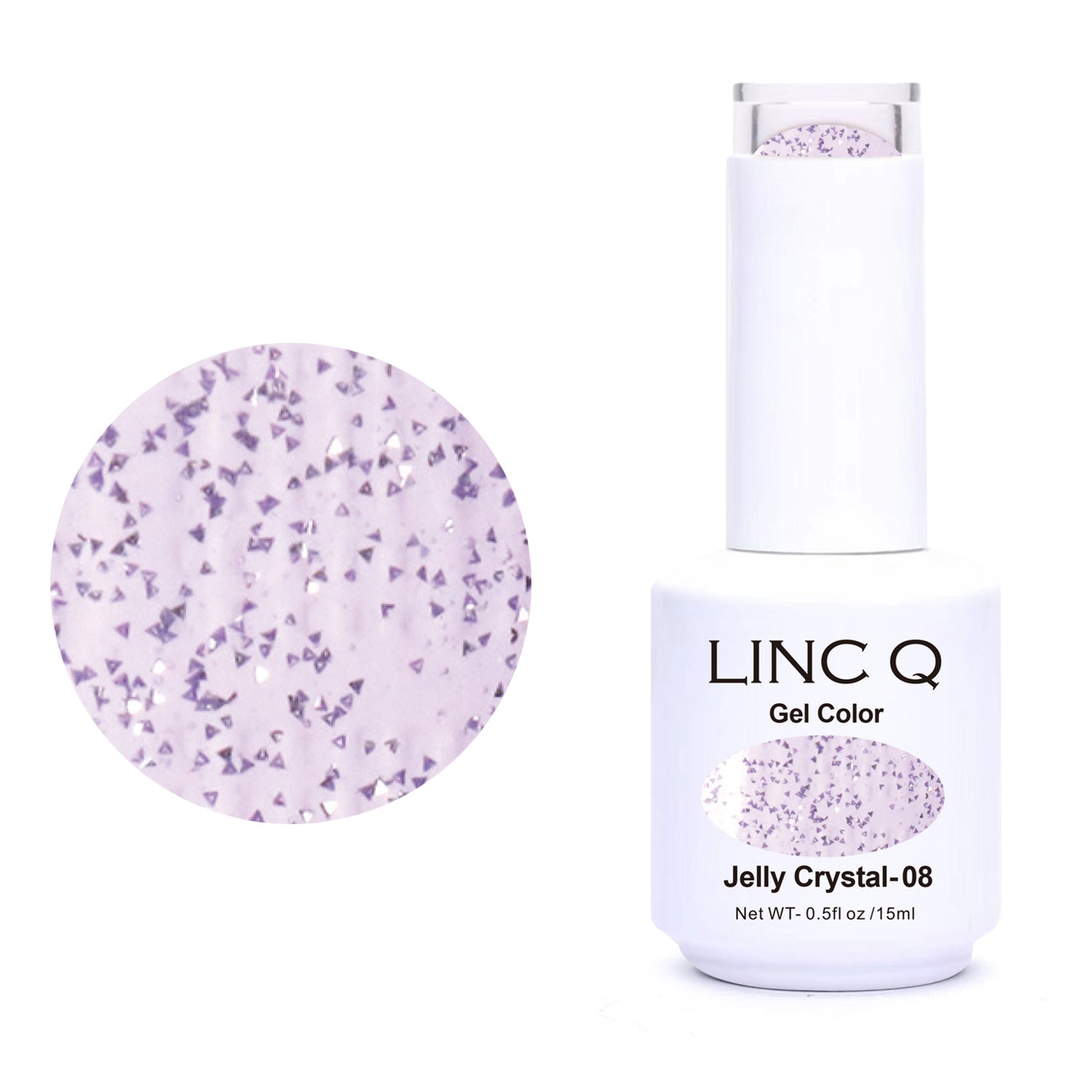 Linc Q Jelly Crystal Gel Colors 0.5 fl oz #08 89559