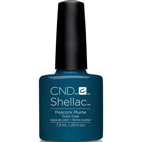 CND Shellac Peacock Plume 0.25 fl oz / 7.3 ml - 90860