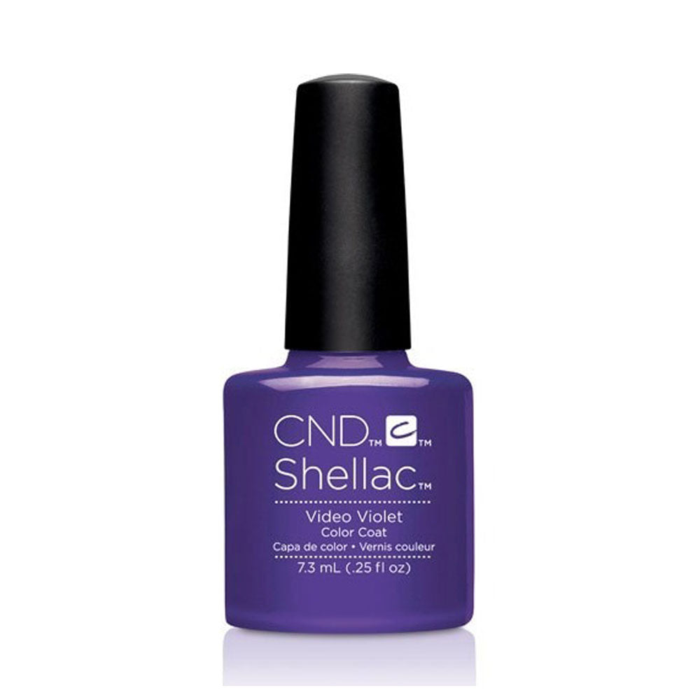 CND Shellac Video Violet 0.25 fl oz / 7.3 ml - 91409