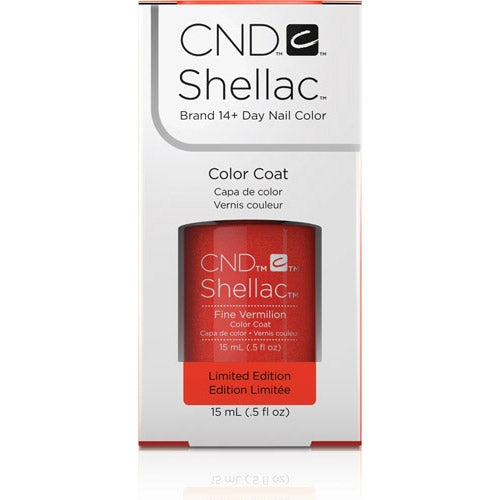 CND Shellac Fine Vermilion 15ml/0.5 fl oz #91748