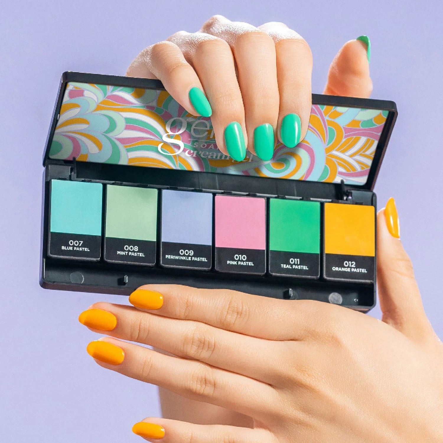 Gelish Solid Cream Gel Polish Palette Pretty Pastels 1121806