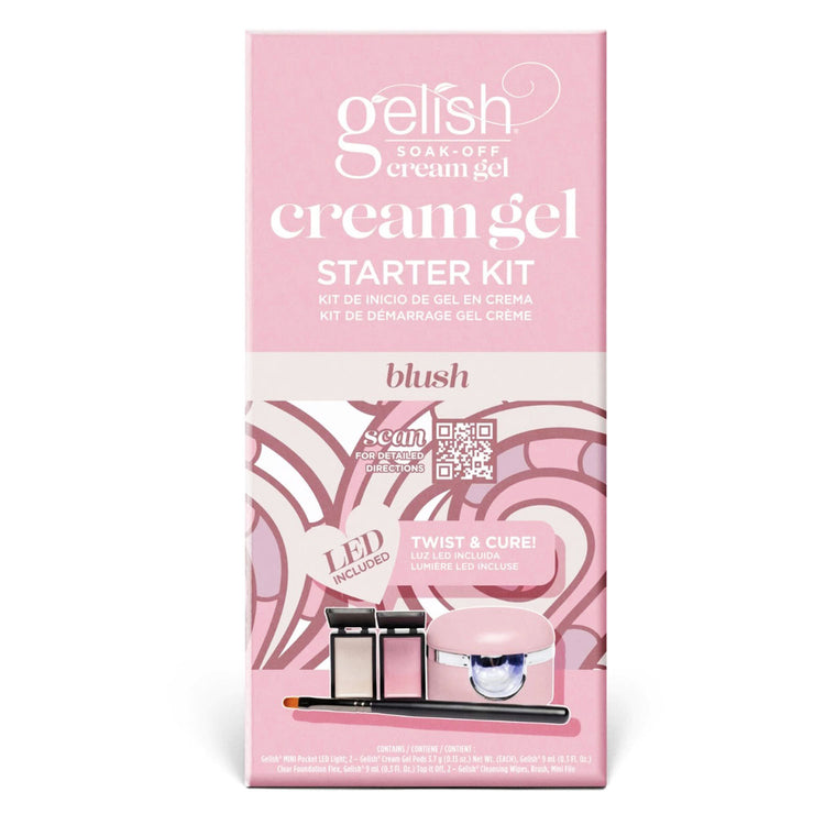 Gelish Solid Cream Gel Polish Starter Kit - Blush 1121809